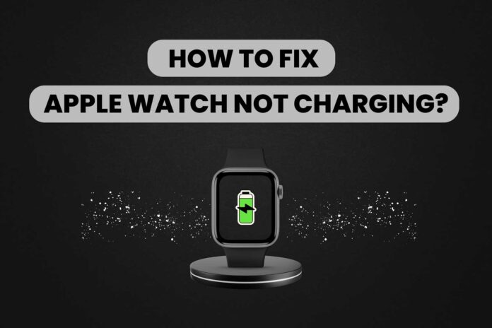 apple watch charging issue