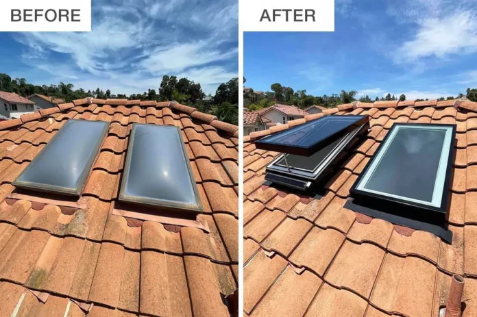 skylight replacement services in Hurst