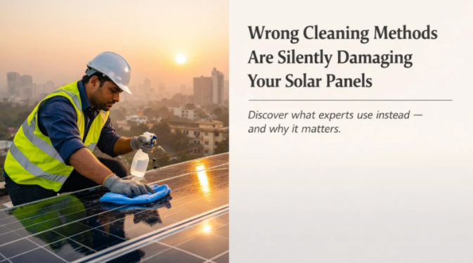 solar cleaning solution